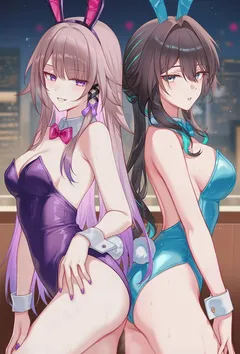 将企图榨取我精液用作研究的阮梅干到怀孕后，再与阮梅一起将大黑塔夹在中间爆肏，最后...